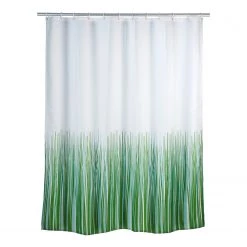 WENKO Duschvorhang - Natur, 180 x 200 cm