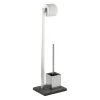 WENKO Accessoire WC Slate Rock - Acier inoxydable