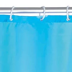 WENKO Rideau de douche Uni - Fibres synthétiques -Accessoires de salle de bain Soldes 1000122739 200519 12504100091 DETAILS P000000001000122739