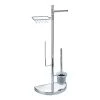 WENKO Accessoires WC Plus - Acier inoxydable - Chrome