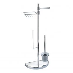 WENKO Accessoires WC Plus - Acier inoxydable - Chrome