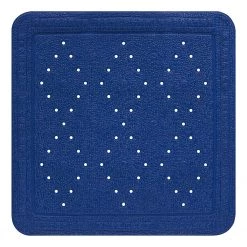Grund Tapis de douche antidérapant Baveno - Matière plastique - Bleu