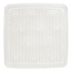 Grund Tapis de douche antidérapant Samoa - Matière plastique - Blanc