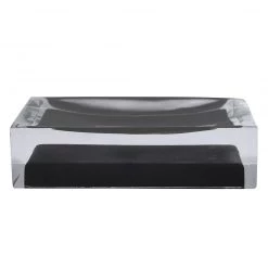 Grund Porte savon Cube - Matière plastique - Noir