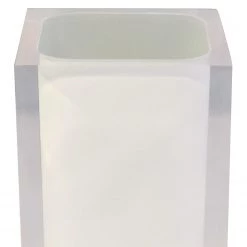 Grund Verre à dents Cube - Matière plastique - Blanc -Accessoires de salle de bain Soldes 1000138904 181114 164217144 GALLERYIMAGES P000000001000138904