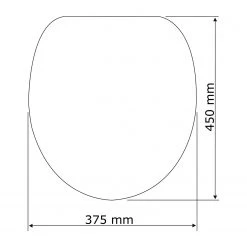 WENKO Siège WC Shipka - Matière plastique - Sable / Blanc -Accessoires de salle de bain Soldes 1000145170 190129 06304800008 GALLERYIMAGES P000000001000145170