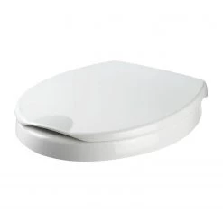 WENKO Siège WC Contenda - Matière plastique - Blanc -Accessoires de salle de bain Soldes 1000145181 190129 06305300037 GALLERYIMAGES P000000001000145181
