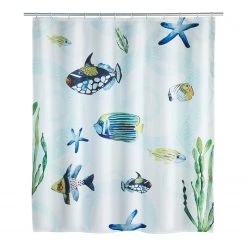 WENKO Rideau de douche Aquaria