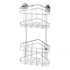 WENKO Porte savon d’angle à ventouse Remigio