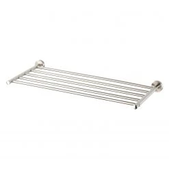 WENKO Porte-serviettes Faella - Acier inoxydable - Argenté