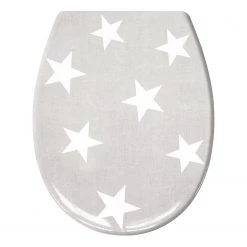 Kleine Wolke Siège WC Nova - Matière plastique - Gris