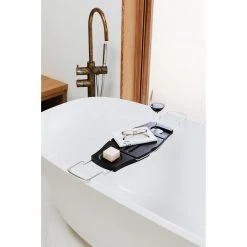 Umbra Porte savon de baignoire Aquala - Bambou / Acier - Marron 8 Umbra Porte savon de baignoire Aquala - Bambou / Acier - Marron -Accessoires de salle de bain Soldes 1000172457 190508 07202900261 MOOD GALLERYIMAGES P000000001000172457 mood