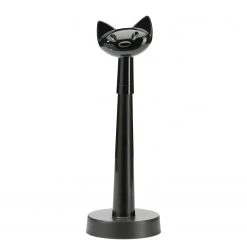 Koziol Porte papier toilette Miaou - Matière plastique - Noir
