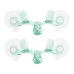 Koziol Patères Sven (lot de 2) - Matière plastique - Vert