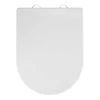 WENKO Siège WC Calla - Thermoplastique - Blanc