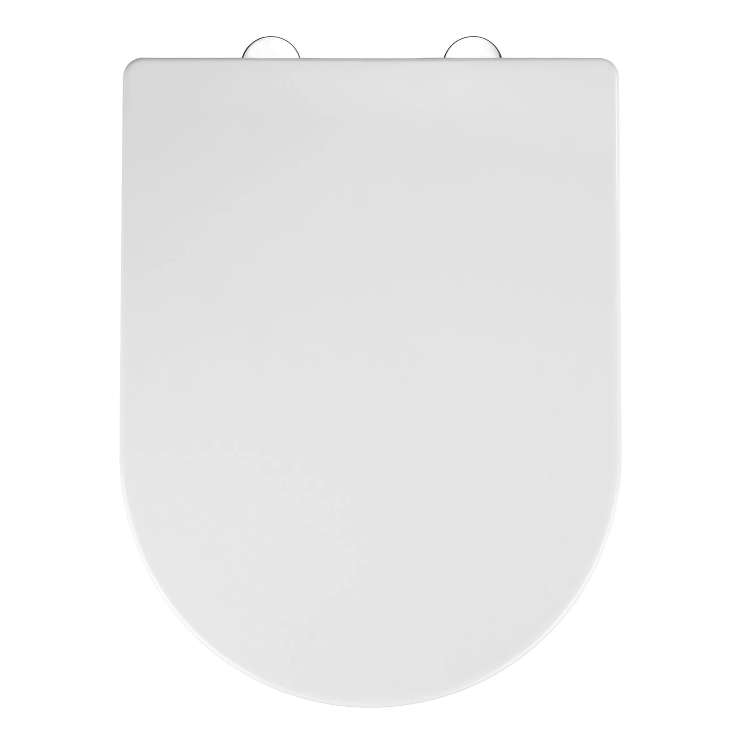 WENKO Siège WC Calla - Thermoplastique - Blanc 1 WENKO Siège WC Calla - Thermoplastique - Blanc