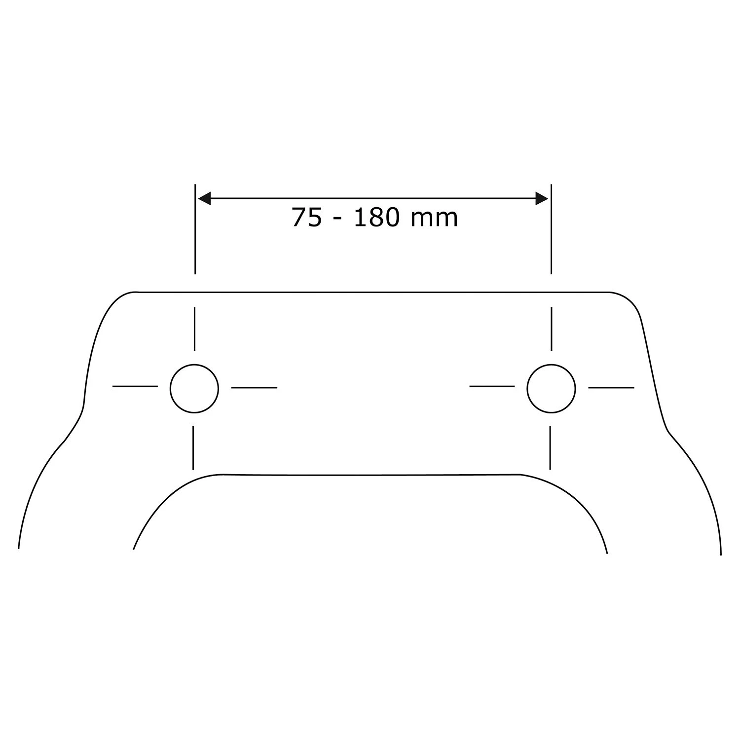 WENKO Siège WC Calla - Thermoplastique - Blanc 6 WENKO Siège WC Calla - Thermoplastique - Blanc – Image 6