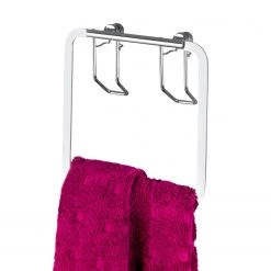 WENKO Anneau porte-serviettes Premium - Acier inoxydable / Argenté -Accessoires de salle de bain Soldes 1000181444 190716 12364700055 DETAILS P000000001000181444