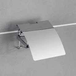 WENKO Porte papier toilette Premium - Acier inoxydable / Argenté 8 WENKO Porte papier toilette Premium - Acier inoxydable / Argenté -Accessoires de salle de bain Soldes 1000181451 190716 12364800081 MOOD DETAILS P000000001000181451 mood