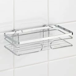 WENKO Porte-savon mural Premium I - Acier inoxydable / Argenté 6 WENKO Porte-savon mural Premium I - Acier inoxydable / Argenté -Accessoires de salle de bain Soldes 1000181466 190716 12364900125 MOOD DETAILS P000000001000181466 mood