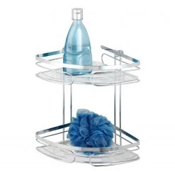 Accessoires de salle de bain Soldes 28 WENKO Porte-savon d’angle Premium - Acier inoxydable / Argenté