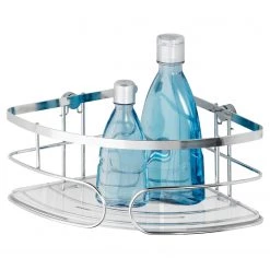 WENKO Porte-savon d’angle Premium II - Acier inoxydable / Argenté