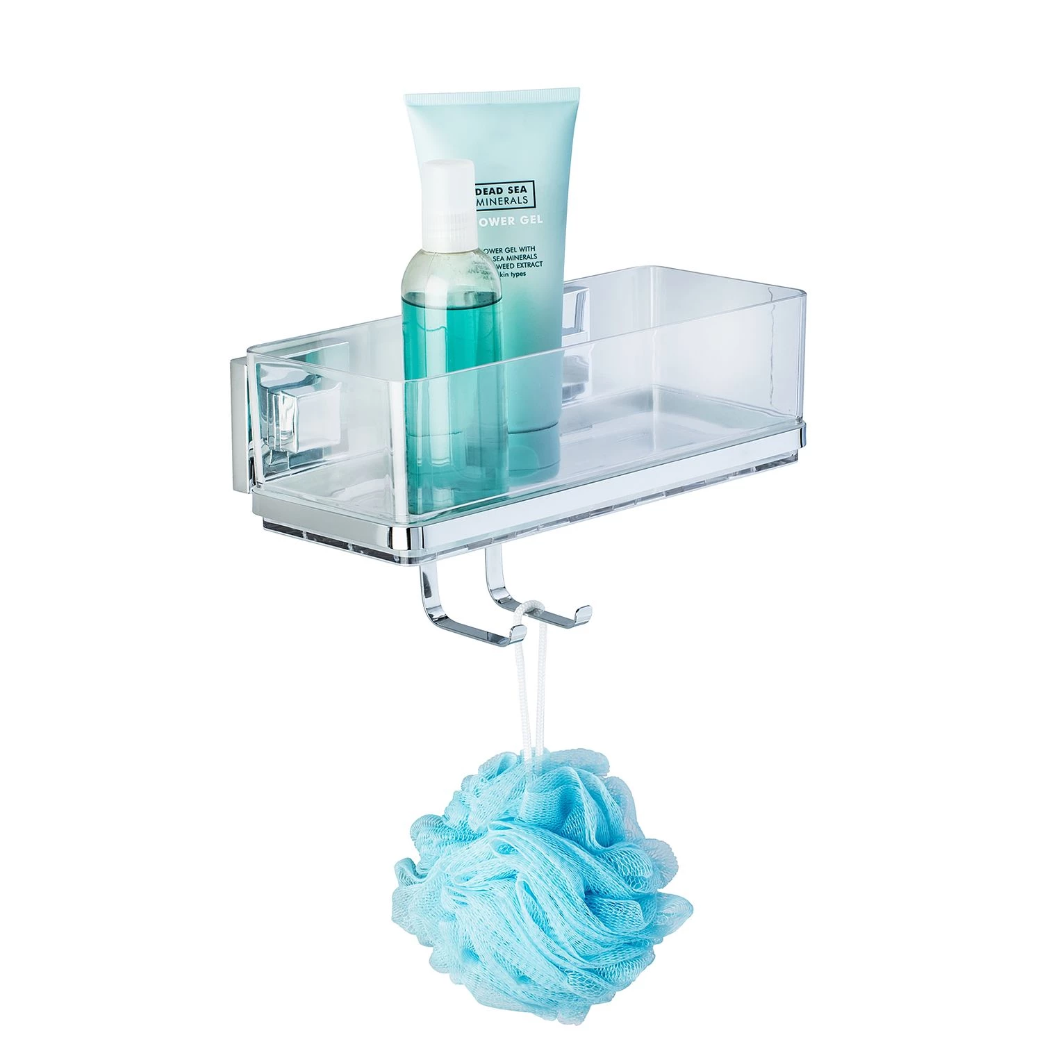 WENKO Porte-savon Vacuum-Loc Quadro II - Acier inoxydable / ABS - Chrome 1 WENKO Porte-savon Vacuum-Loc Quadro II - Acier inoxydable / ABS - Chrome