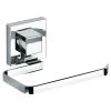WENKO Porte papier toilette Quadro - Acier inoxydable / ABS - Chrome