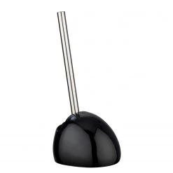 WENKO Brosse WC Rimless Neo - Céramique - Noir