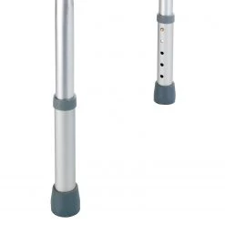 WENKO Tabouret de douche Secura - Matière plastique / Aluminium - Blanc -Accessoires de salle de bain Soldes 1000181523 190716 12365800358 DETAILS P000000001000181523