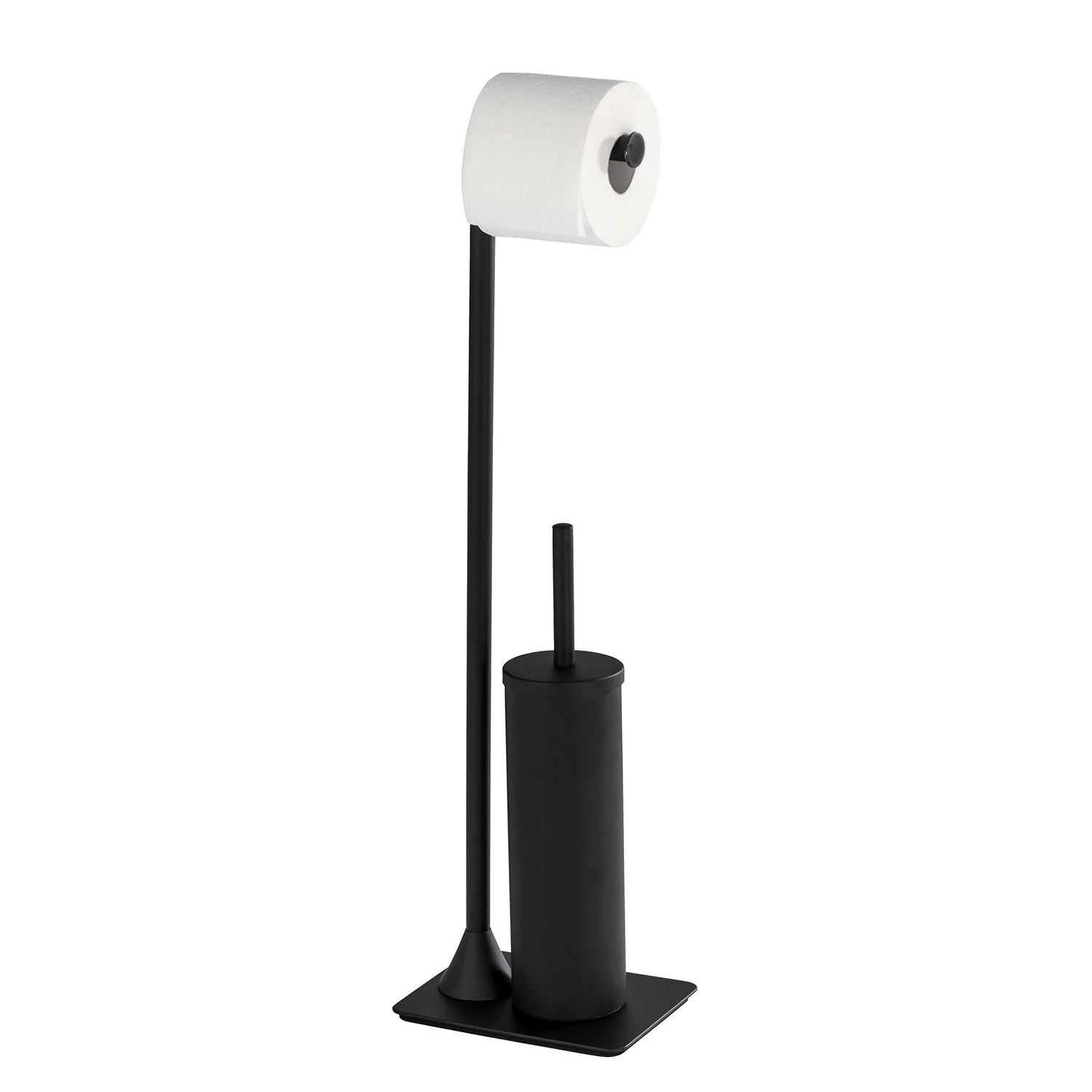 WENKO Brosse WC Hella - Acier - Noir 1 WENKO Brosse WC Hella - Acier - Noir