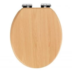 WENKO Siège WC Buche - MDF - Hêtre