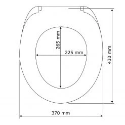 WENKO Siège WC Buche - MDF - Hêtre -Accessoires de salle de bain Soldes 1000181535 190716 12365900386 SKETCH DETAILS P000000001000181535 sketch