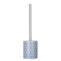WENKO Brosse WC Lorca - Céramique - Bleu