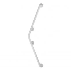 WENKO Barre d’appui Secura IV - Aluminium / Matière plastique - Blanc