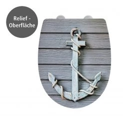 WENKO Siège WC Rope - Thermoplastique - Multicolore -Accessoires de salle de bain Soldes 1000181577 200519 12510800352 DETAILS P000000001000181577