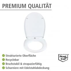 WENKO Siège WC Rope - Thermoplastique - Multicolore -Accessoires de salle de bain Soldes 1000181577 200519 12510800356 DETAILS P000000001000181577