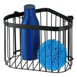 WENKO Porte-savon d’angle Classic Plus I - Acier - Noir