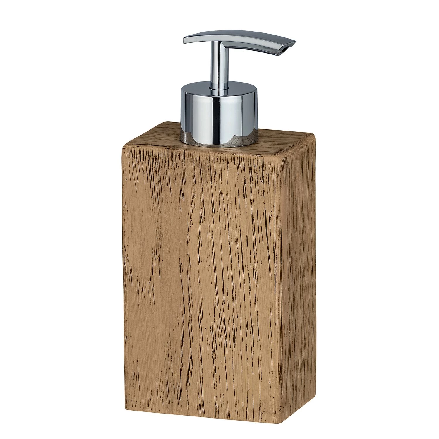 WENKO Distributeur de savon Marla - Polyrésine - Marron 1 WENKO Distributeur de savon Marla - Polyrésine - Marron