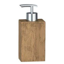 WENKO Distributeur de savon Marla - Polyrésine - Marron 7 WENKO Distributeur de savon Marla - Polyrésine - Marron -Accessoires de salle de bain Soldes 1000181587 190716 12370400510 DETAILS P000000001000181587