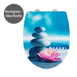 WENKO Siège WC Spirit - Thermoplastique - Multicolore -Accessoires de salle de bain Soldes 1000181592 200519 12511000376 DETAILS P000000001000181592