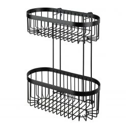 WENKO Porte-savon mural Classic Plus - Acier - Noir -Accessoires de salle de bain Soldes 1000181604 190716 12370600554 DETAILS P000000001000181604