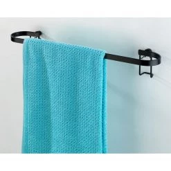 WENKO Porte-serviettes Classic Plus - Acier - Noir -Accessoires de salle de bain Soldes 1000181612 190716 12370600577 MOOD DETAILS P000000001000181612 mood