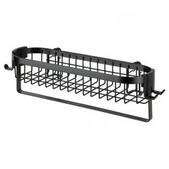 WENKO Porte-savon mural Classic Plus I - Acier - Noir -Accessoires de salle de bain Soldes 1000181618 190716 12370700597 DETAILS P000000001000181618