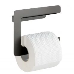 WENKO Porte papier toilette Montella - Aluminium - Anthracite