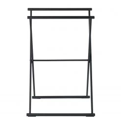 WENKO Porte-serviettes sur pied Lava - Acier - Noir mat -Accessoires de salle de bain Soldes 1000181654 190716 12371200717 DETAILS P000000001000181654