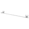 WENKO Porte-serviettes Turbo-Loc Quadro II - Acier inoxydable / ABS - Chrome
