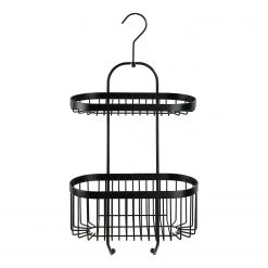 WENKO Porte-savon de douche Classic Plus - Acier - Noir -Accessoires de salle de bain Soldes 1000181657 190716 12371300729 DETAILS P000000001000181657