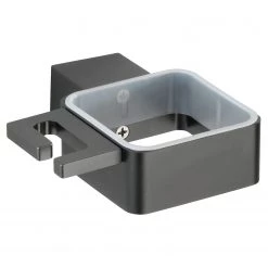 WENKO Porte sèche-cheveux Montella - Aluminium - Anthracite