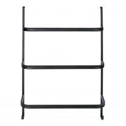 WENKO Porte-serviettes Irpinia - Acier - Noir -Accessoires de salle de bain Soldes 1000181680 190716 12371600801 DETAILS P000000001000181680